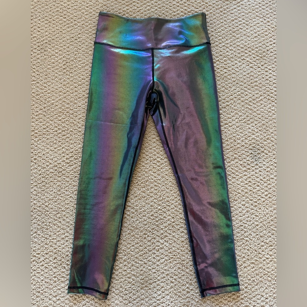 Zyia mermaid 7/8 leggings size 6-8 nwot